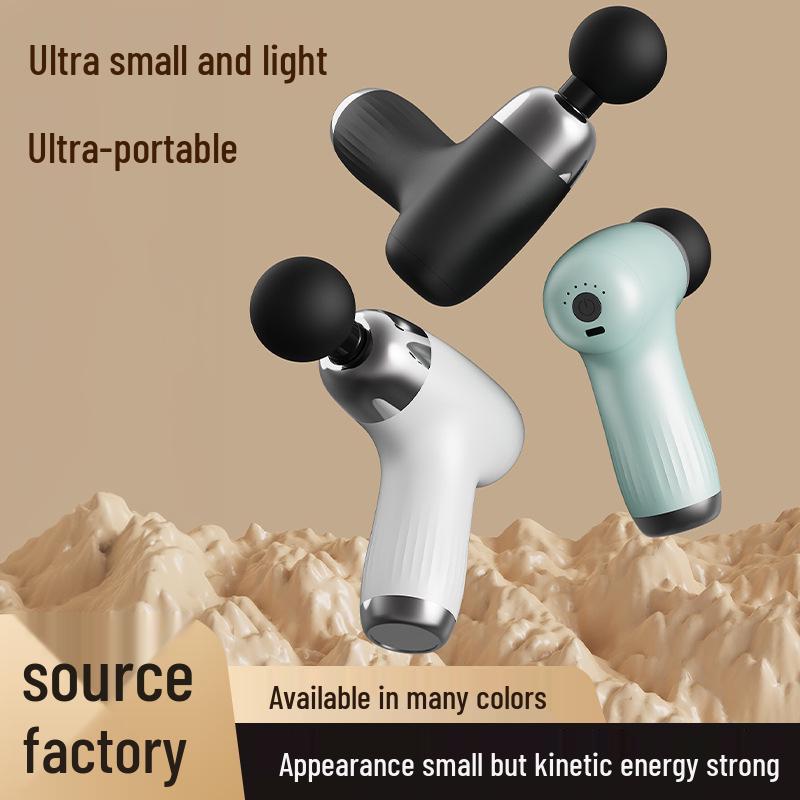 Компактный регулируемый массажер для шеи и фасций - портативный и перезаряжаемый English Version