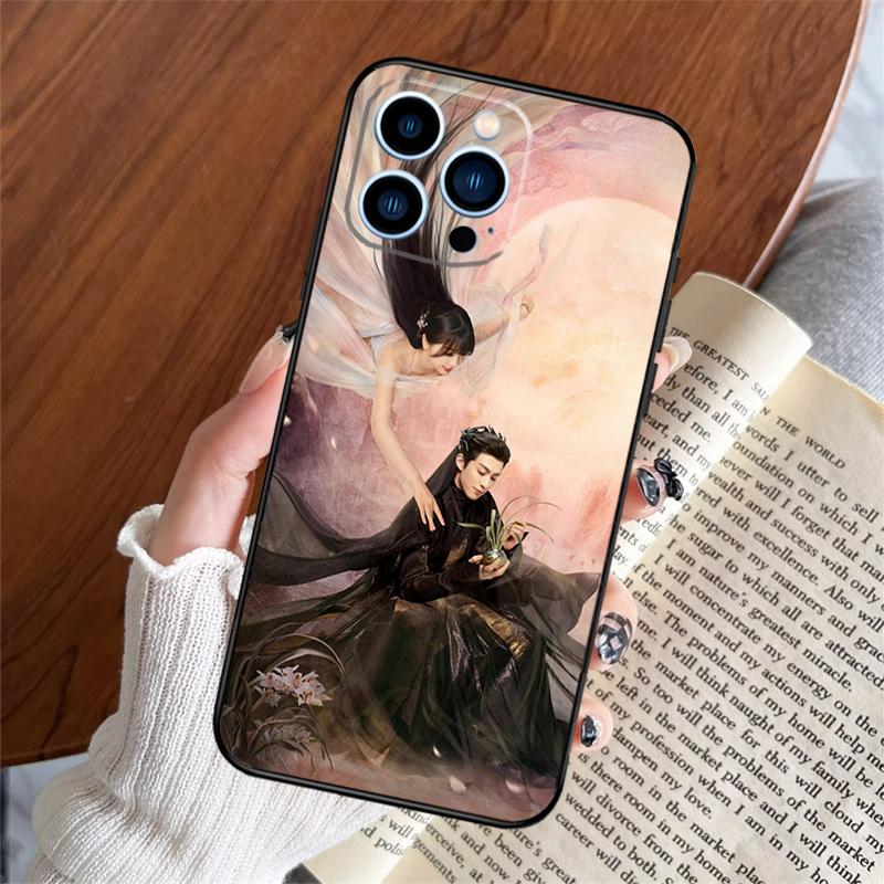 Love Between Fairy and Devil Phone Case For iPhone 16 Pro Max 11 14 15 17 Pro Max Plus 12 13 mini 16e 17 Air Back Cover