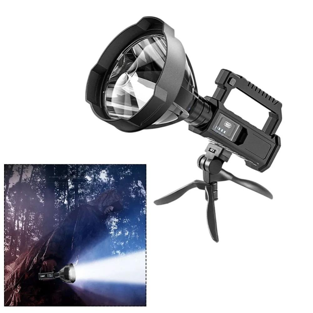 Waterproof Strong Light Searchlight Portable Handheld Spotlight Camping Searchlight  Camping