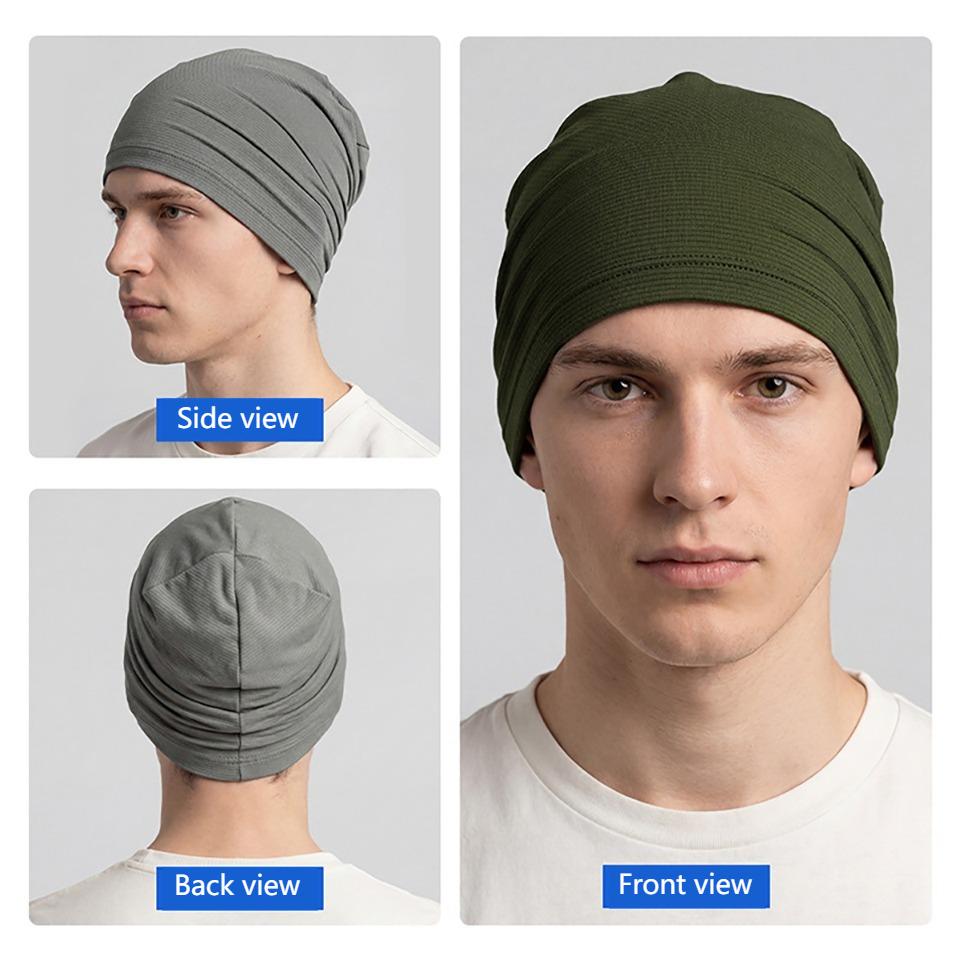 1Pcs Beanie Hat Outdoor Sun Protection Sports Cycling Brimless Quick-Dry Breathable Hiking Trekking Running Men Women