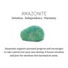 Round Amazonite Stone 925 Silver Stud Post Wife Gift Push Back Earrings Jewelry EE-157-25