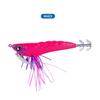 Lures 3.5# Egi Squid Bait UV Slow Sinking Artificial Jigging Lures 18g Luminous Cuttlefish Bait Sea Fishing