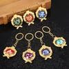 Lightning Grass Elemental Eye of God Keychain Small Pendant for Car Bag Birthday School Festival Anime Lightning Grass [LOMANZI] Pendant, Keys,