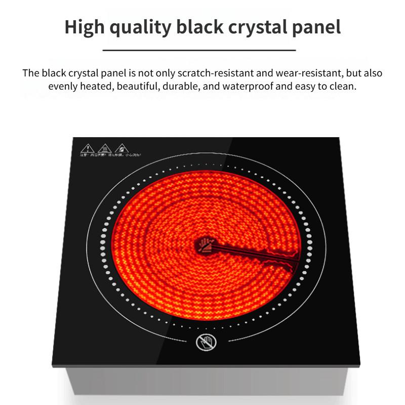 Restaurant Commercial Electric Ceramic Stove Embedded Line Control High-power Hot Pot  Barbecue Electric Stove Hot Pot