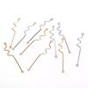 10 Teile/satz Kupfer Kurve Pleuel Charms DIY Herstellung Ohrringe Schmuck Handwerk