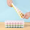 14 Grids Ice Cube Trays Reusable Silicone Ice Cube Mold Fruit Ice Maker with Removable Lids Kitchen Tools Freezer Summer Mould