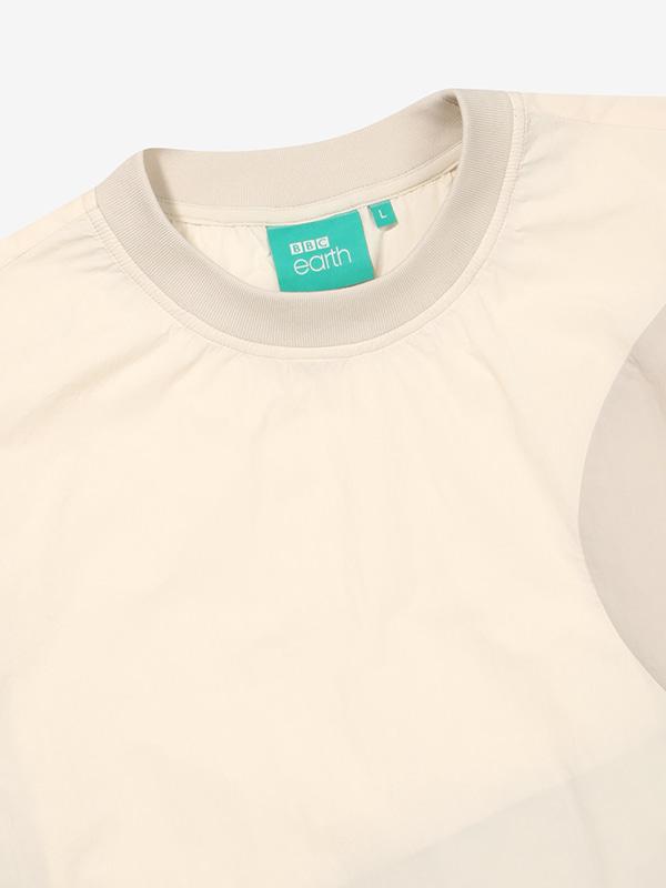 Bbc Earth Lightweight Woven Earth Sweatshirt_Ivory