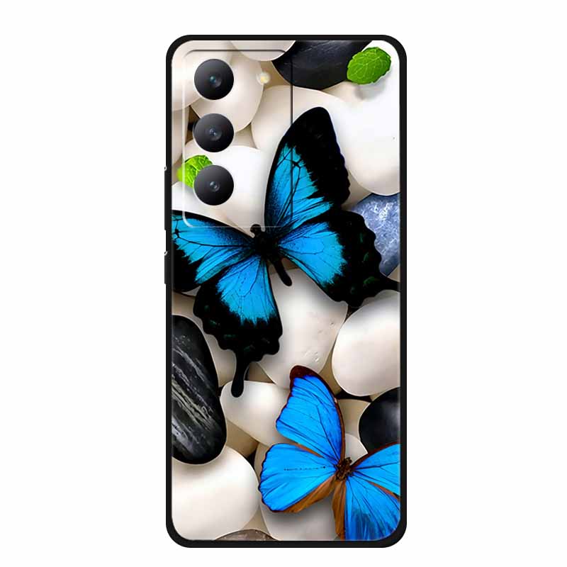 Phone Case For Redmi 15 4G Back Cover Case 6.9" Shockproof Black Silicone Soft Coque For Xiaomi Redmi 15 Case Redmi15 Funda Para