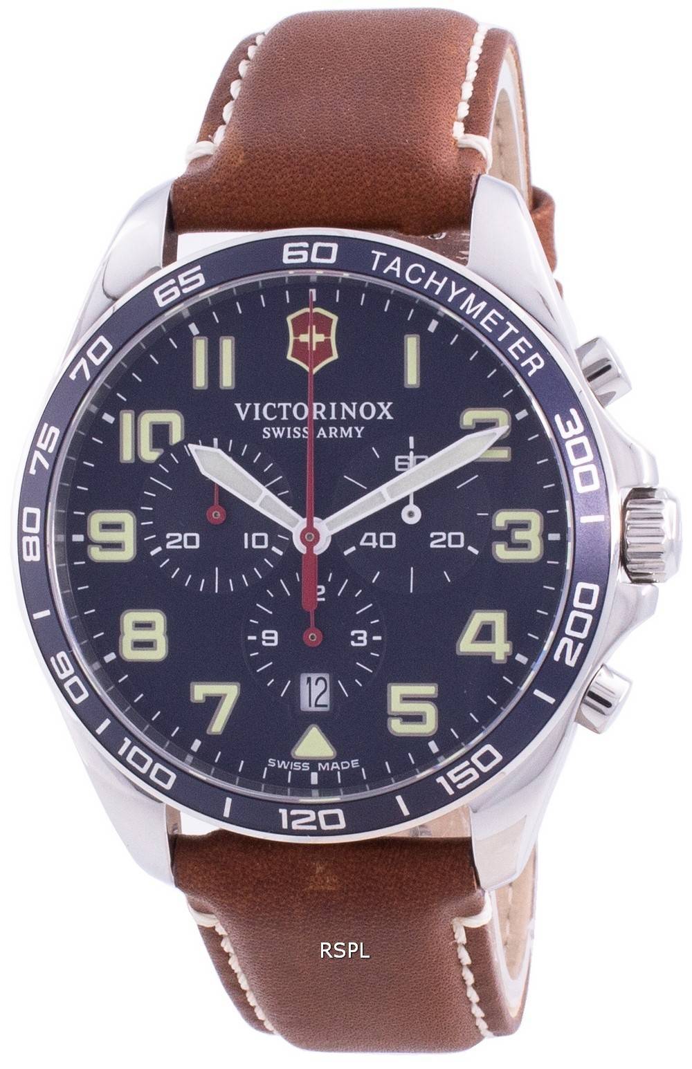

Victorinox Swiss Army Fieldforce VIC241854 Кварцевый хронограф 100M Мужские часы синий