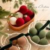6pcs Shatterproof Christmas Hanging Balls 8cm Merry Christmas Decor  Holiday Festive