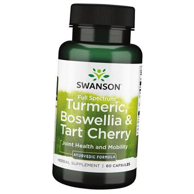 Boswellia Turmeric & Tart Cherry, Full Spectrum Turmeric Boswellia & Tart Cherry, 60caps (71280101)