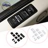 For Land Rover Discovery 5 For Range Rover Sports Vogue Aluminum Alloy Car Interior Window Lift Switch Patch Sticker Accessories