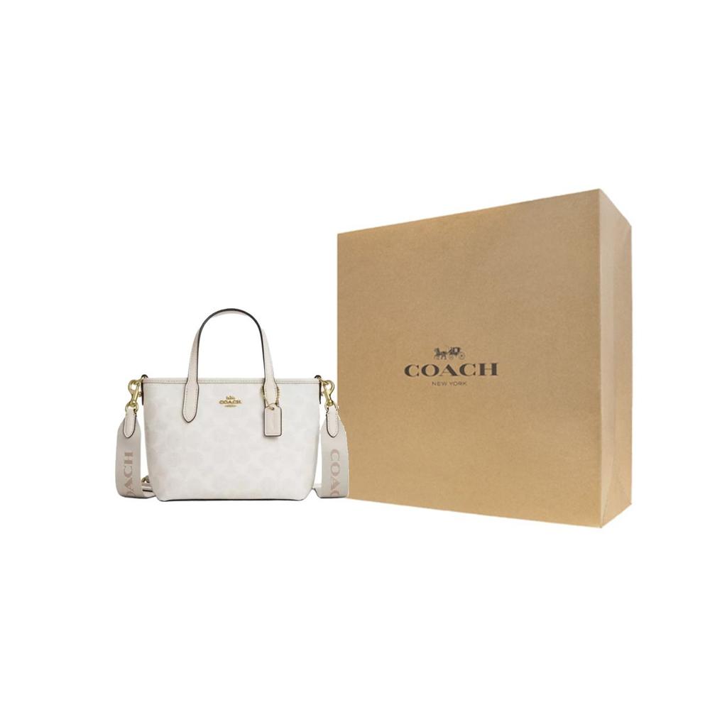 Coach City 15 Removable Shoulder Strap Tote Bag Women tote White CW032-IMXU5
