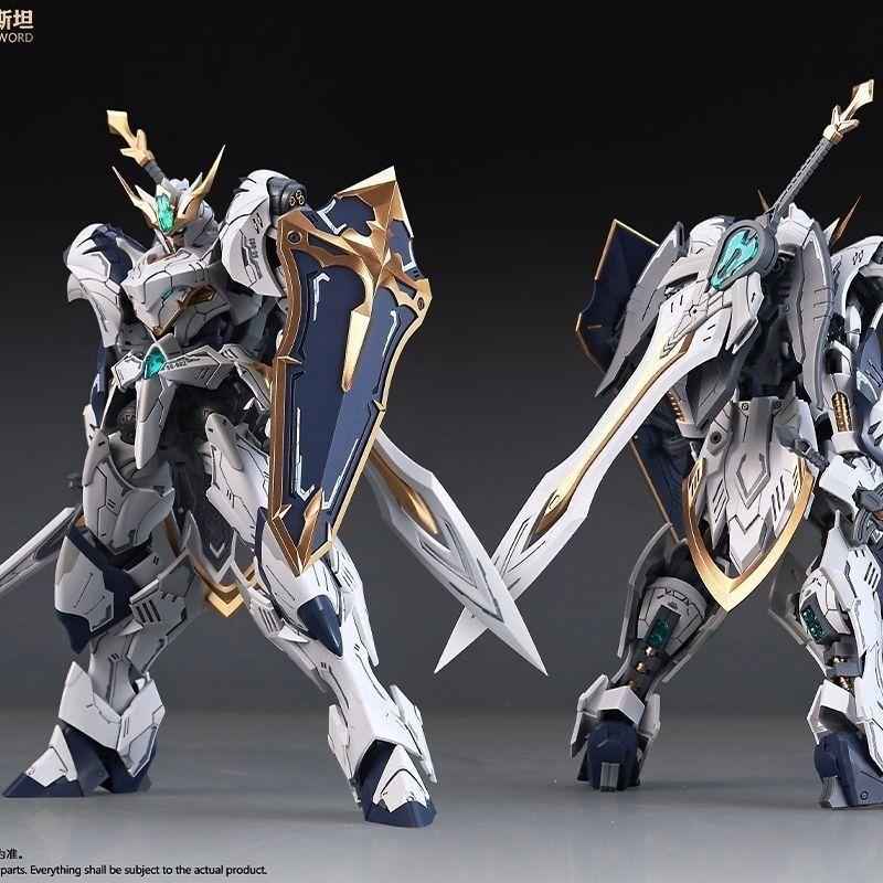 Original SNAA HG 1/144 SC-002 TITAN GROSSSCHWERT TRISTAN Modell Die Ritter der Tafelrunde Figur Modell PVC Statue Spielzeug Geschenke