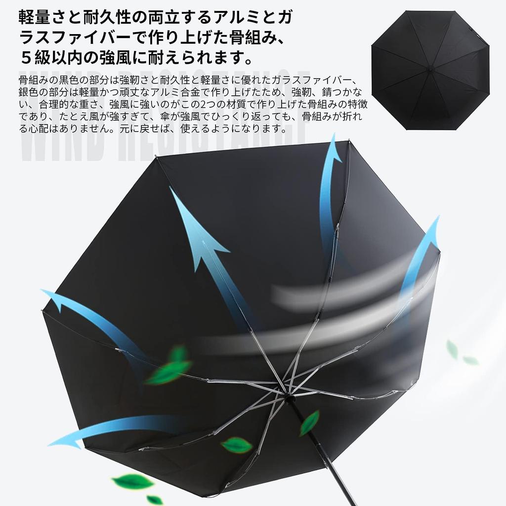Folding A reliable rain protection solution for men Large 140cm arc length for full body coverage Windproof construction automatic for peace of mind
