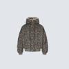 GY Vintage Camo Cargo Hooded Jacket Men Women Winter Thick Cotton Padded Coat
