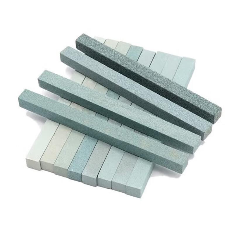 Zheng Qixing 150x12x12mm Square Oil Sharpening Stones (10 Pcs)