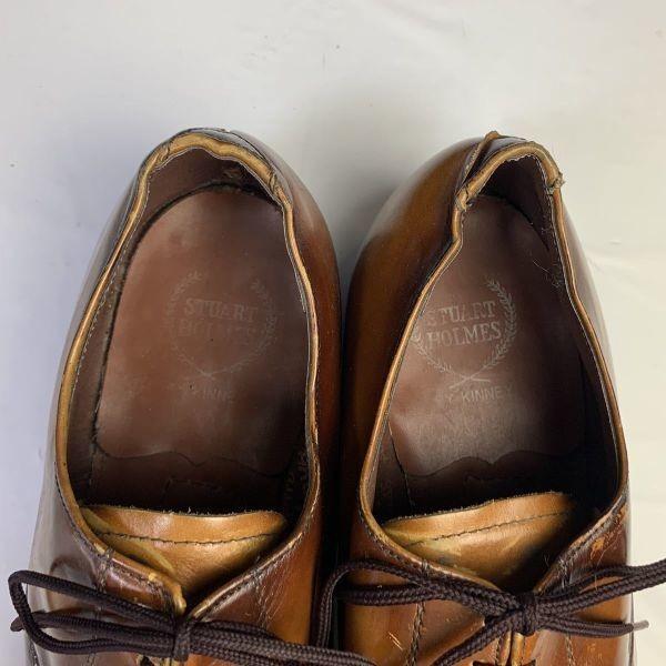 80s-90s? Vintage/STUART HOLMES/Business Shoes U-Tip/27.0cm/Brown/(USED)