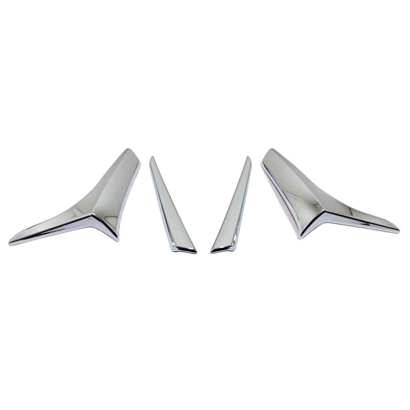 

Для Lexus ES ES200 ES250 ES300h ES350 2018 2022 Автомобильная наклейка ABS крышка Stick рамка задний фонарь лампа для бровей Taillight Strip