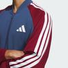 Adidas Tracksuit Comfortable Zipper Long Sleeve Top Drawstring Versatile Simple Long Pants Casual Sports Set Unisex Tracksuits Uniform-Blue Red JZ0108