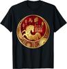 Chinese New Year 2026  Year of The Horse High Quality Cotton TShirt Crewneck Tops Tee Shirt Short Loose Leisure Shortsleev