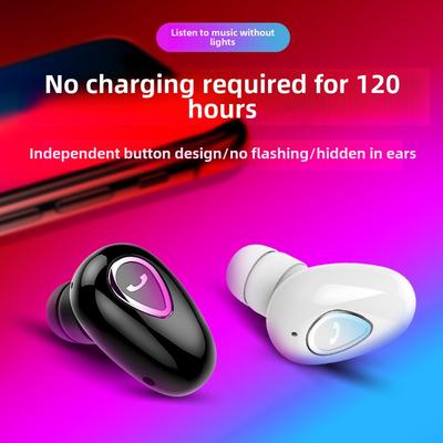 Bezdrátová Bluetooth sluchátka s klipem na uši, ultra dlouhou životností, sportovní dotyková sluchátka s kostním vedením