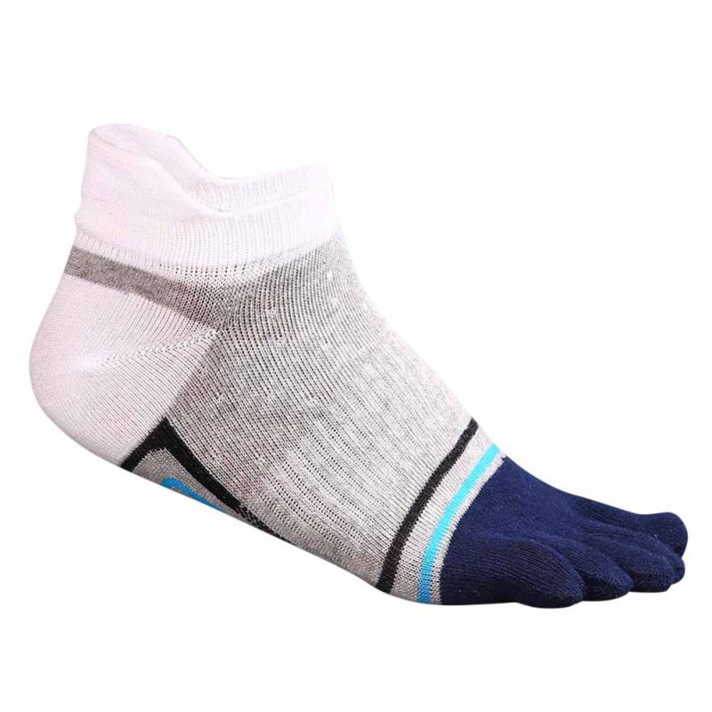 Five Finger Sport Socks Cotton Soft Sock Toe Ankle Cycling Camping Running Socks