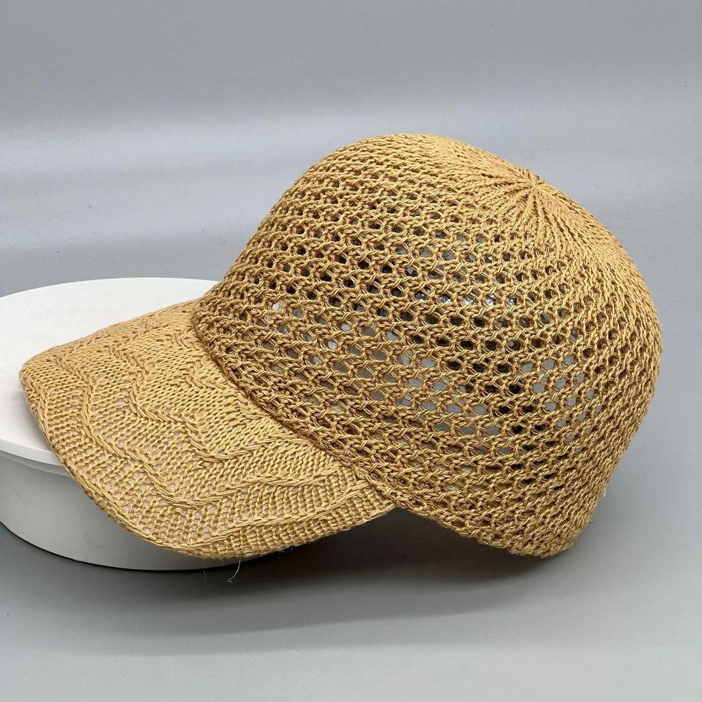 Spring And Summer Hats For Women Baseball Cap Hollow Thin Outdoor Travel Sun Protection Hat Casual Cap 2025 New Sunhat Wide Brim