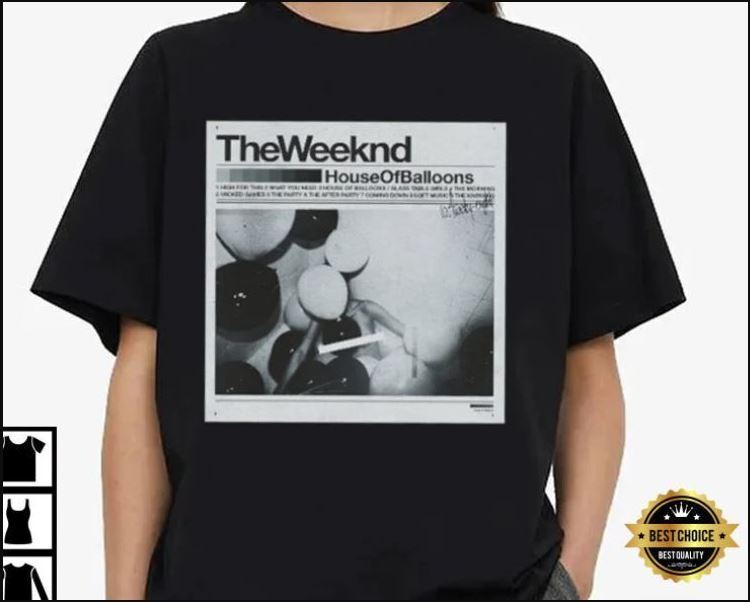 26 Футболка The Weeknd House Of Balloons Унисекс Футболка XL