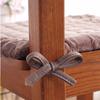Winter Plush Cushion With String Home Decoration Non-slip Dining Chair Cushion Student Cushion Office Computer Chair Mat