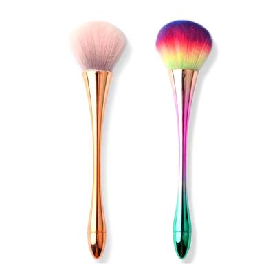 Pinceau à poudre grand cheveux doux ne pas manger ensemble de poudre maquillage poudre fard à joues brosse à poussière d'ongle outil de pinceau de maquillage de beauté