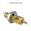 Dental Strong/weak Suction Valve Dental Brass Valve for Spare Part Connect 6*4 Specification Tube High Speed Accessories