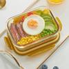 Corning Amber Heat-Resistant Glass Food Storage Set