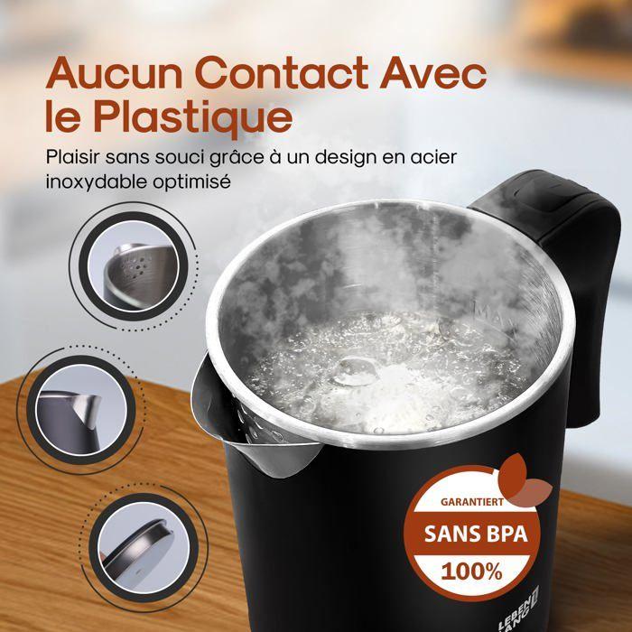 Bouilloire Électrique - LEBENLANG - LBL2319 - 500 Ml - 600 W - Acier Inoxydable