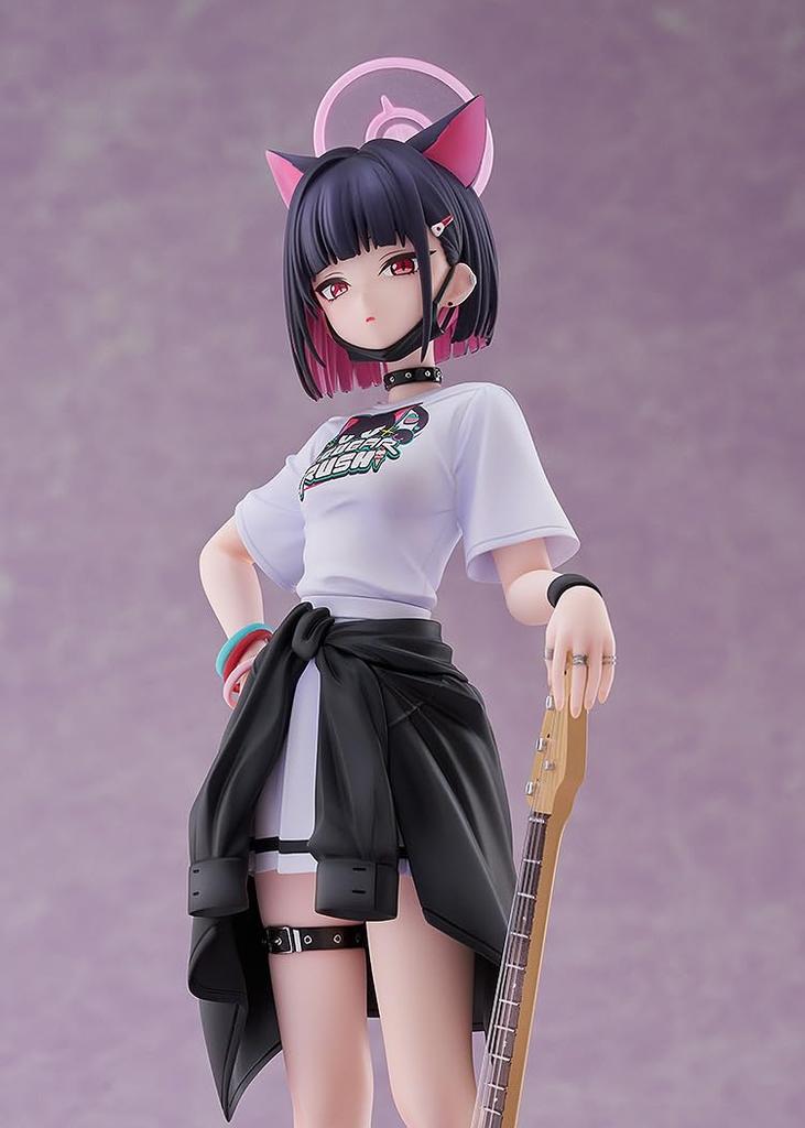 Miyuki Blue Archive Kazusa Scale Plastic Painted Figure [Band] 1/7