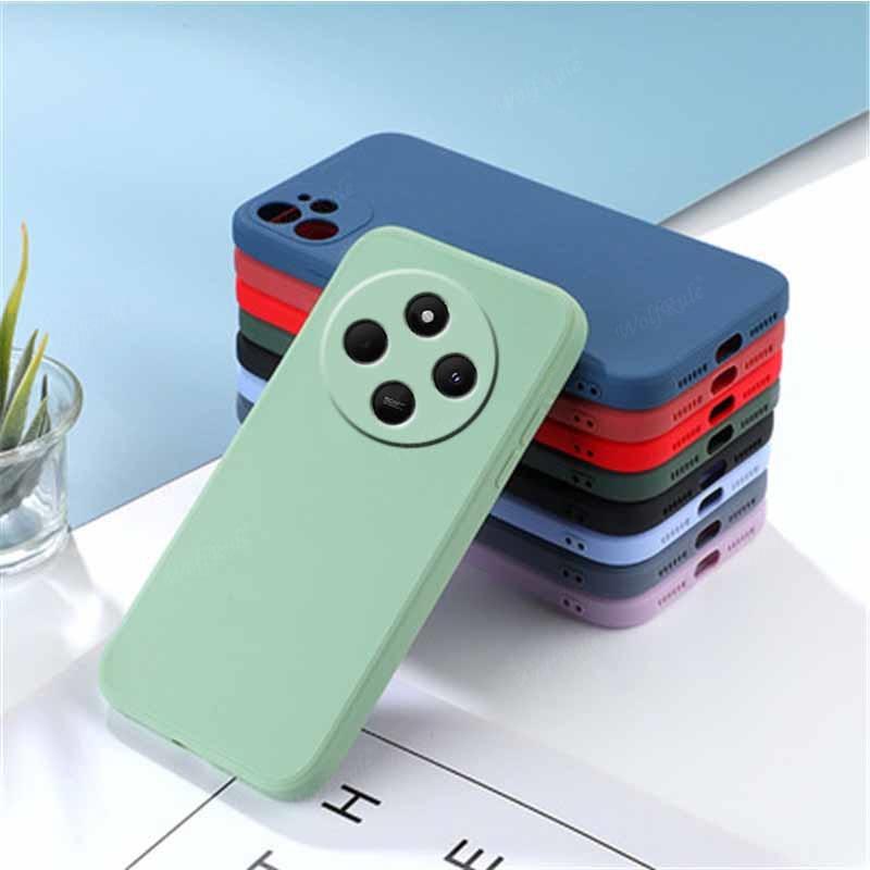 For Cover Xiaomi Poco C75 Case For Poco C75 Capas New Liquid Silicone Shockproof Back Bumper TPU Soft Case Poco C75 C 75 Fundas