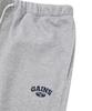 GAINSBORO Golden Logo Jogger Pants_Melange Grey