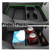 Center Console Lower Organizer Tray For Hyundai Santa Fe 2025 2025 2026 TPE Interior Insert Black Car Cup Holder Car Accessories