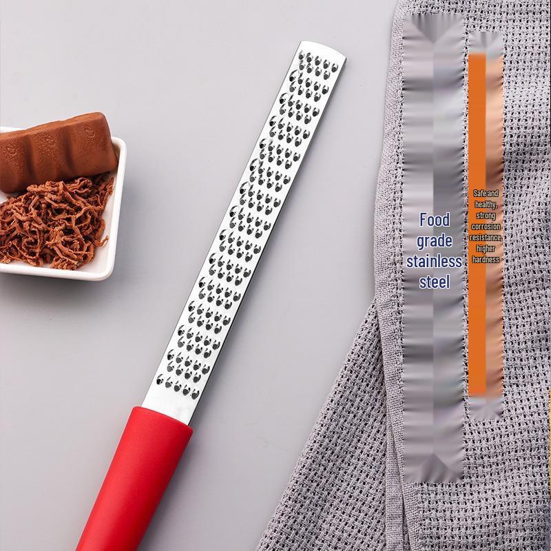 Multi-Functional Stainless Steel Cheese, Lemon Grater & Slicer for Kitchen Baking