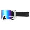 Adult TPU Cylindrical Ski Goggles With Reflective Coating Wide Field Of View Impact Resistant Windproof Snow Protection