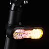 Wirelesses Remotes Control Bike Taillight USB Rechargeables Bicycles Indicators Rear Light Bicycles Turn Signal Light