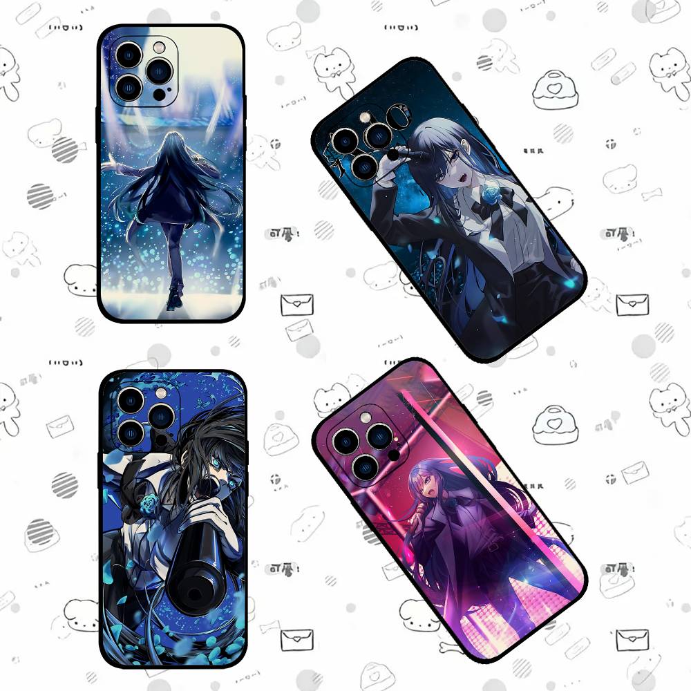 Ado Japanese Singer Black Phone Case That Fits For IPhone 17,16,15,11,13,14 Pro Max,Plus,X,Xr,Xs Max,13Mini