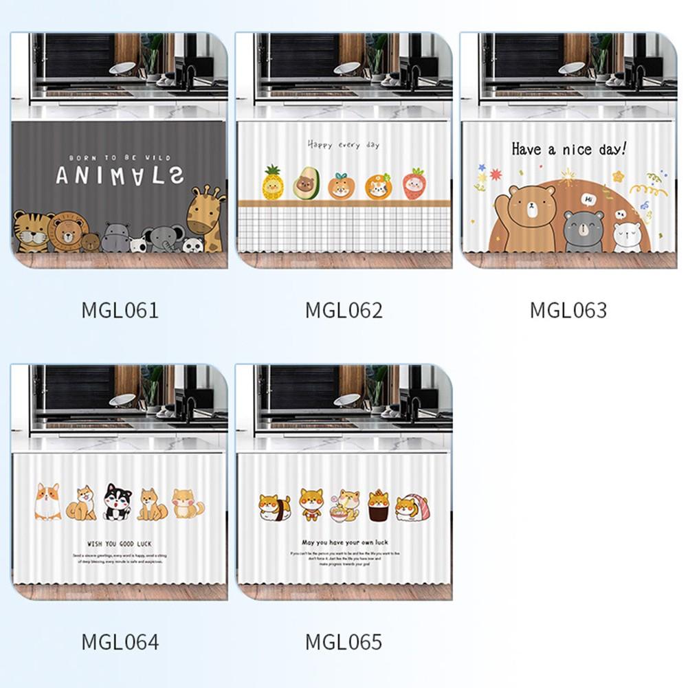 Cabinet Dust Blocking Curtain Kitchen Use Fix 50 by 70 CM