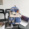 Large Capacity Unisex Backpack for Students: Ideal for High School, College, and Travel
