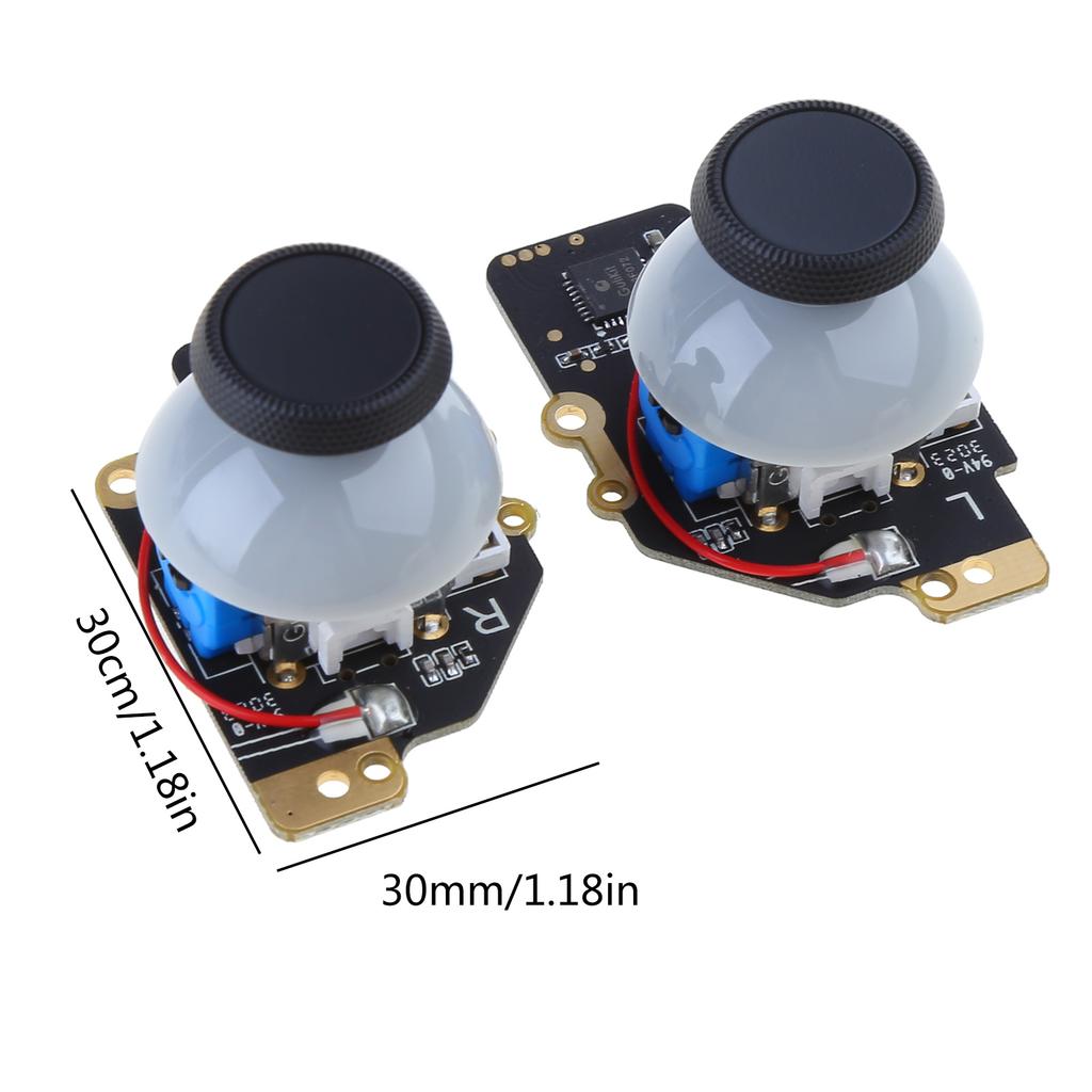 Game Console Joystick Replacement Accessories Electromagnetic Joystick Module Kit No Drifting Thumbstick for Steam Deck