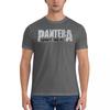 T-shirt Bianca Uomo Donna Logo Band Musicale T-shirt Harajuku Pantera T-shirt da Spiaggia Streetwear Casual Abbigliamento in Cotone Regalo