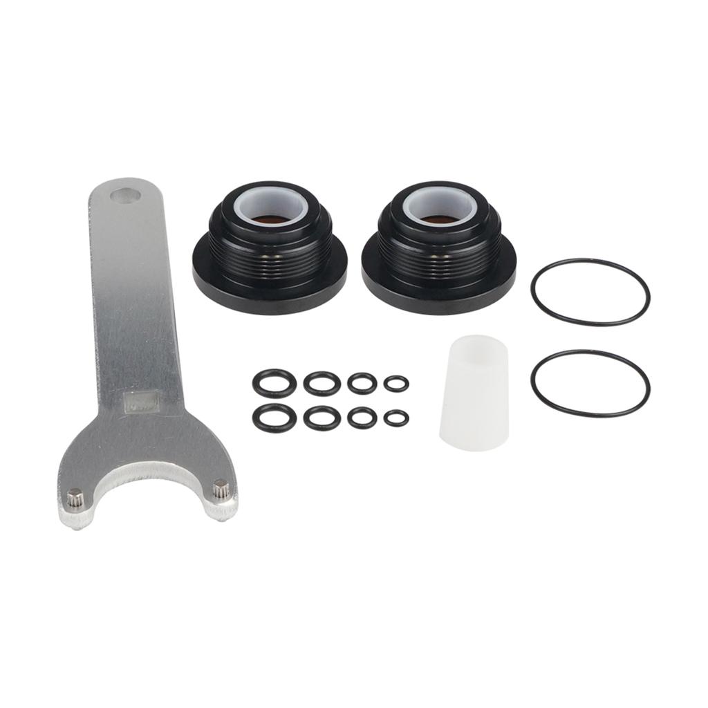 HS5157 Front Mount Hydraulic Steering Cylinder Kit with Pin Wrench Replacement for HC5340 HC5341 HC5342 HC5343