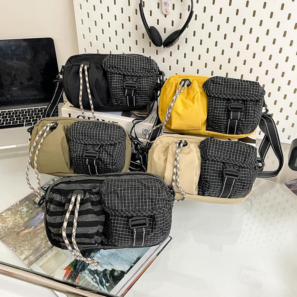 Tide Functional Outdoor Sports Crossbody Bag - Street Trend Workwear Style, Versatile Commuter Shoulder Bag