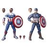 Marvel Legends Series Captain America Steve Rogers and Sam Wilson MCU 2-Pack 6-Inch [Used]