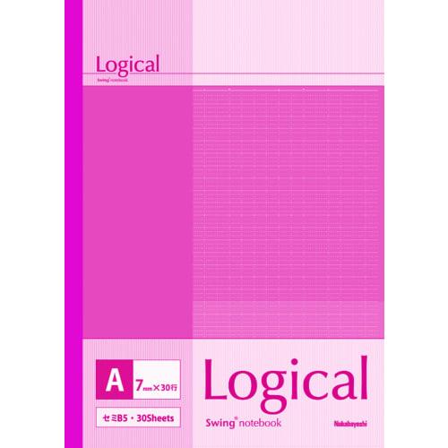 Nakabayashi Logical Note B5 A-ruled 10-book Pack No-B510A-10P